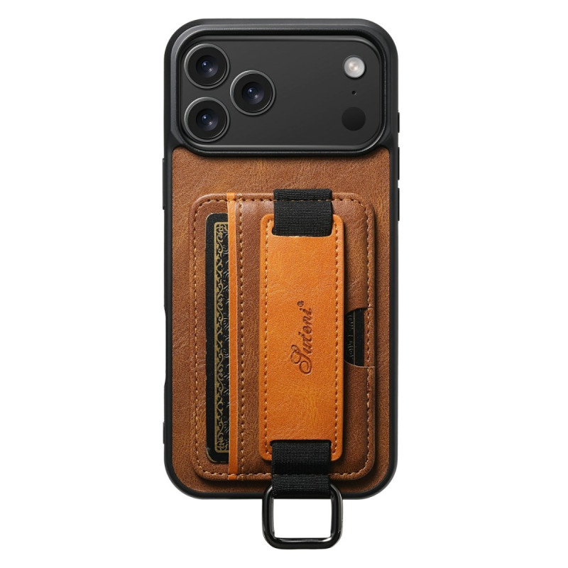 iPhone 17 Pro Hülle mit Kartenhalter Retro-Design