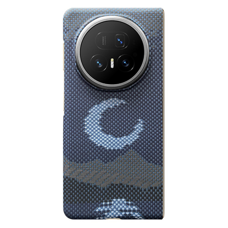 Cover Honor Magic V5 5G Magnetisch Aramidfaser mit Metallrahmen Kamera Moon