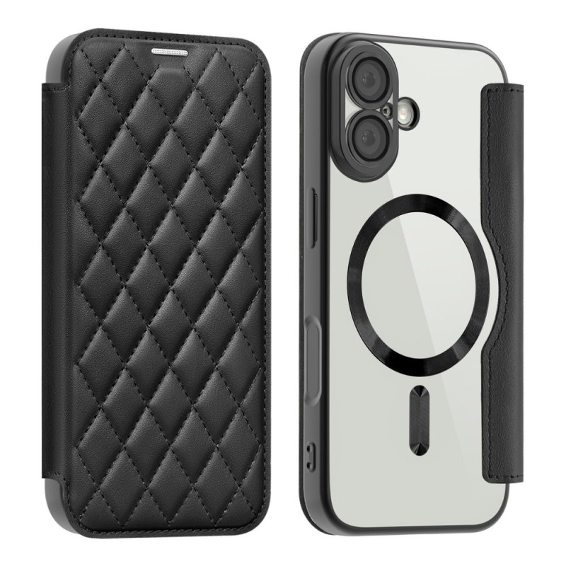 Flip Cover iPhone 17 Kompatibel MagSafe Gepolstert