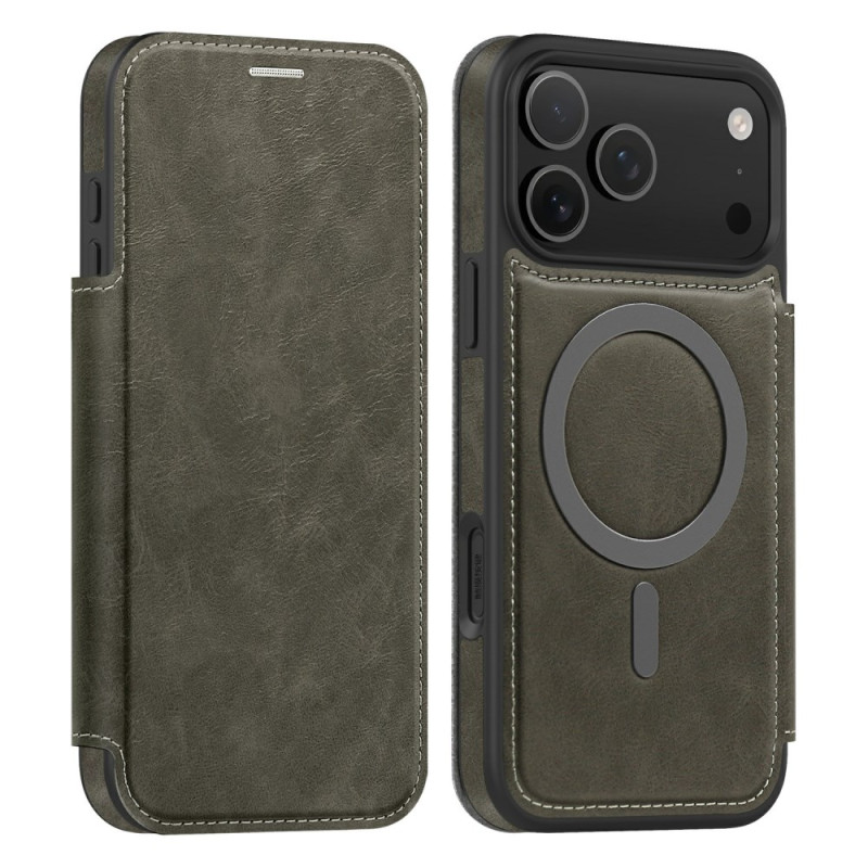 Flip Cover iPhone 17 Pro kompatibel MagSafe RFID-Kartenhalter