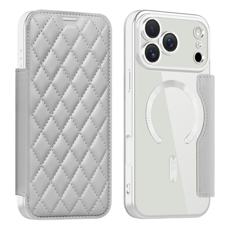 Flip Cover iPhone 17 Pro Kompatibel MagSafe Gepolstert