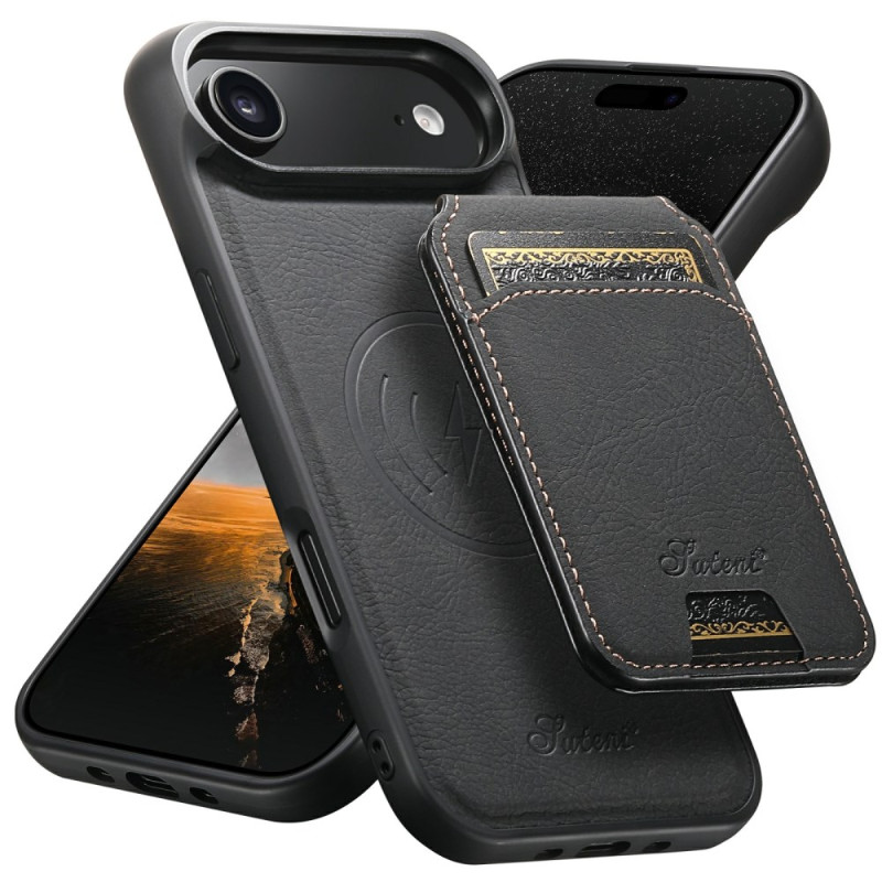 MagSafe-kompatibles iPhone 17 Air Cover mit Halterung und abnehmbarem Kartenhalter