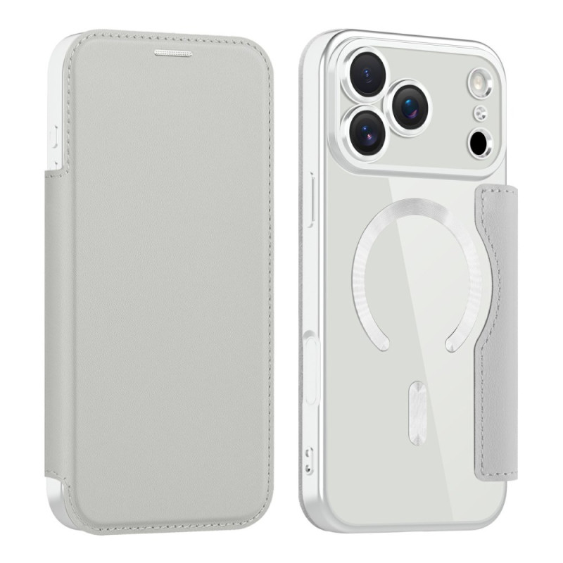 Flip Cover iPhone 17 Pro Max Kompatibel mit MagSafe mit RFID-Kartenhalter