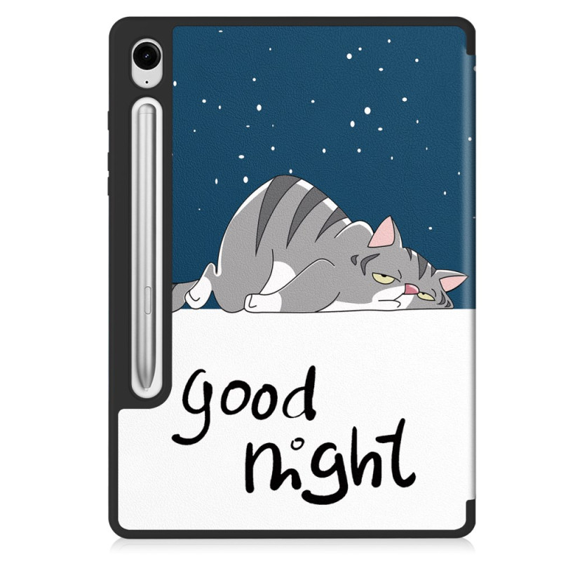 Smart Case Samsung Galaxy Tab S10 Lite Stifthalter Good Night