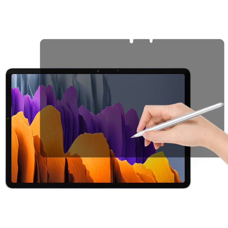 Anti-Espion Schutz aus gehärtetem Glas für Samsung Galaxy Tab S10 Lite / S10 FE / S9 / S9 FE / S8 / S7 Bildschirm