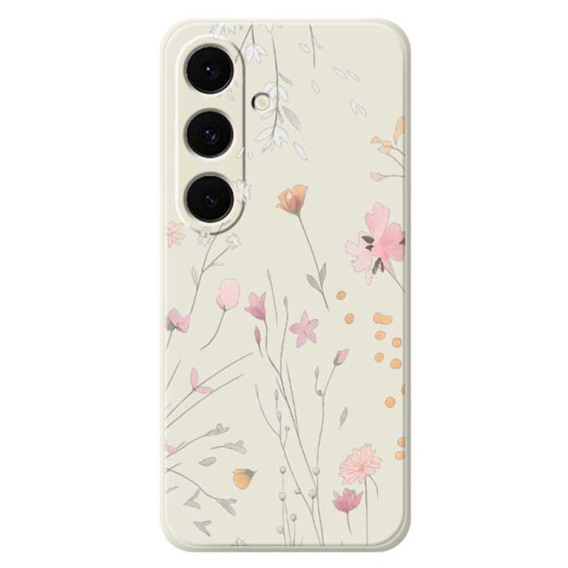 Samsung Galaxy S25 FE Silikonhülle Bunte Flocken