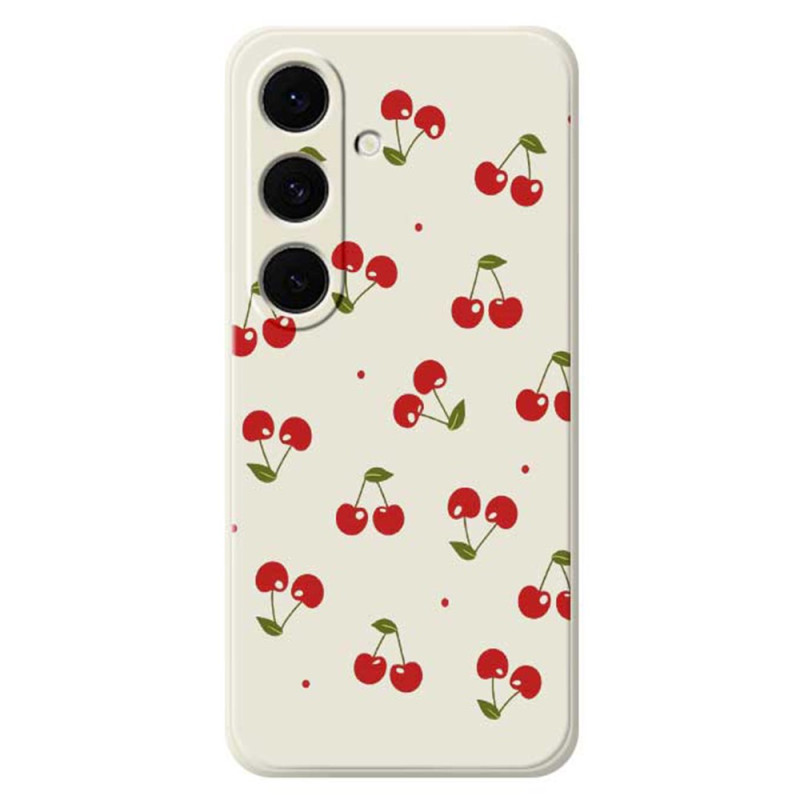 Samsung Galaxy S25 FE Silikonhülle Kirsche