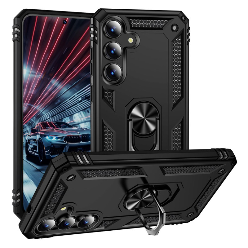 Robustes Samsung Galaxy S25 FE Cover mit 360° drehbarem Stützring