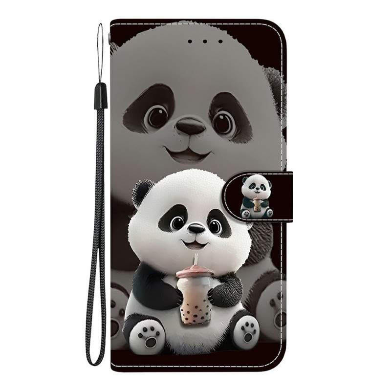 Xiaomi Redmi 15 4G Panda Hülle Tee mit Milch