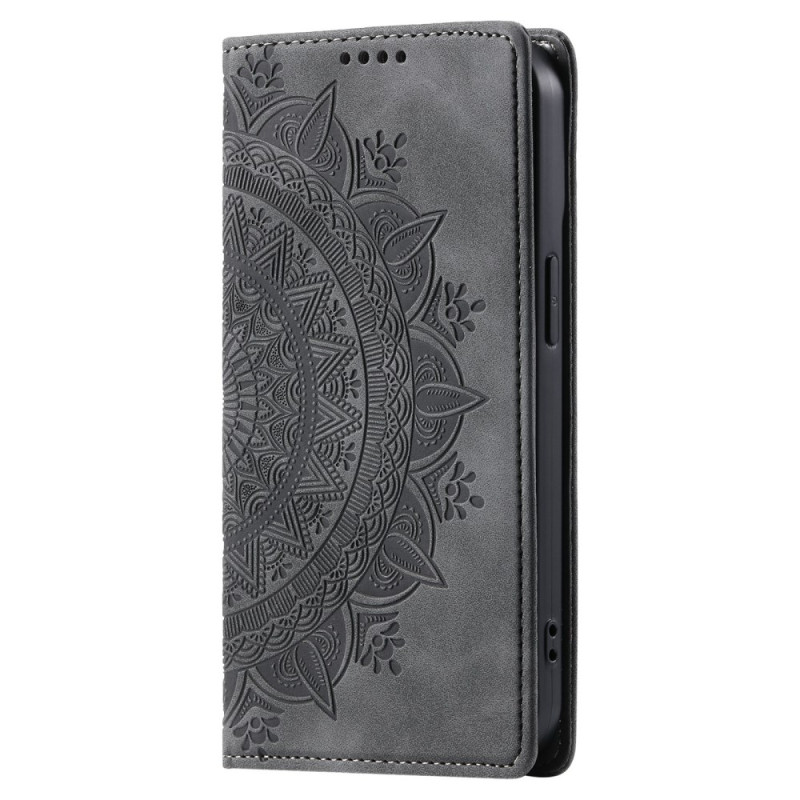 Flip Cover Xiaomi Redmi 15 4G / 5G Wildlederoptik Mandala