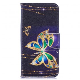 Huawei Y7 2019 Schmetterling Magische Hülle