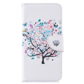 Hülle Huawei Y7 2019 Flowered Tree