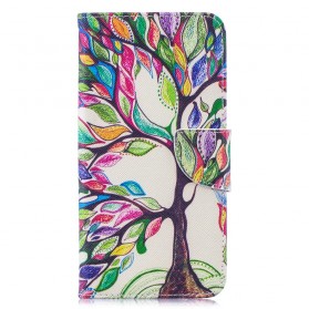 Huawei Y7 2019 Baum Bunte Hülle