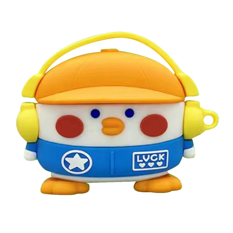 Samsung Galaxy Buds2 Pro Huhn Cover mit Kopfhörer
