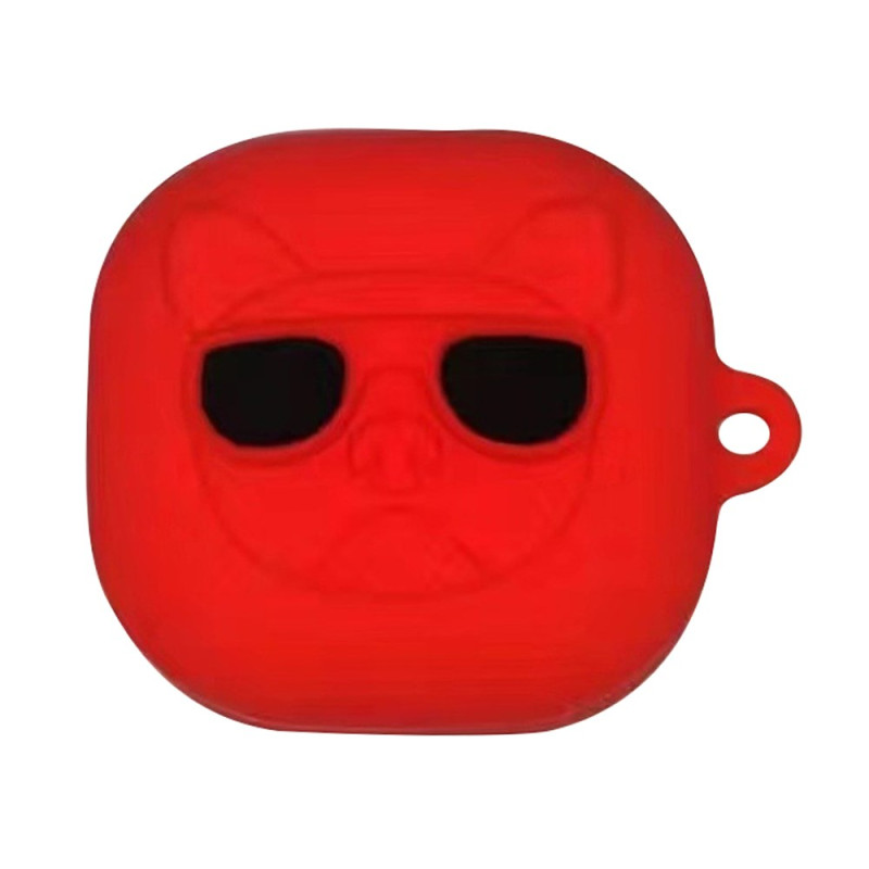Samsung Galaxy Buds2 Pro Cover Hund Rot