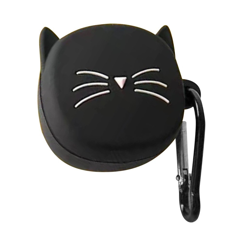Samsung Galaxy Buds2 Pro Cat Cover Schwarz