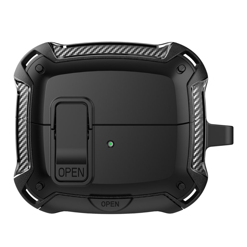 Samsung Galaxy Buds3 Pro / Buds3 Robuste Hülle mit Karabinerhaken