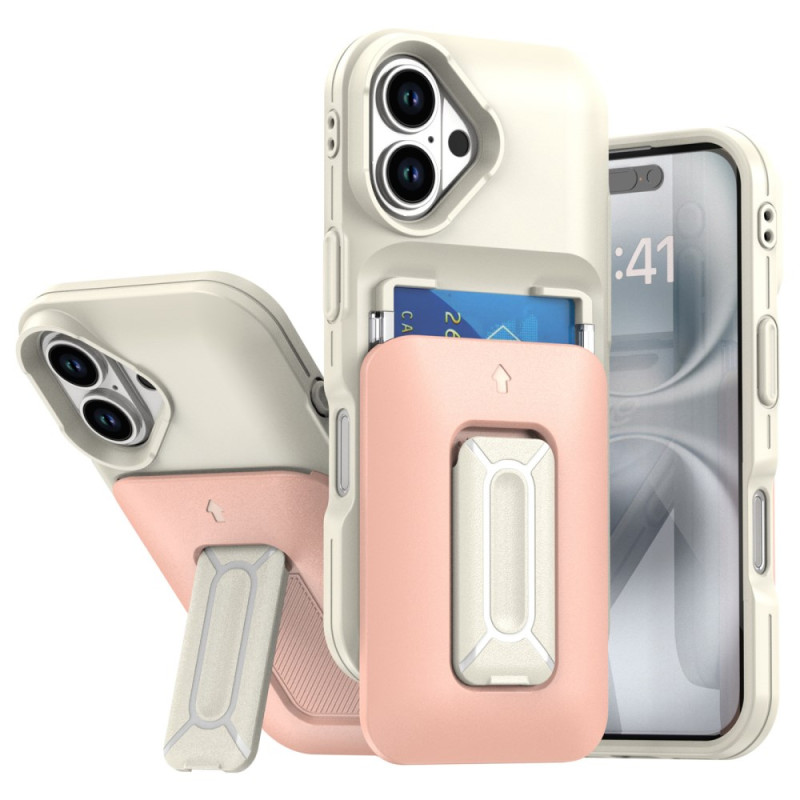 iPhone 16 Cover Versteckter Kartenhalter und Halter