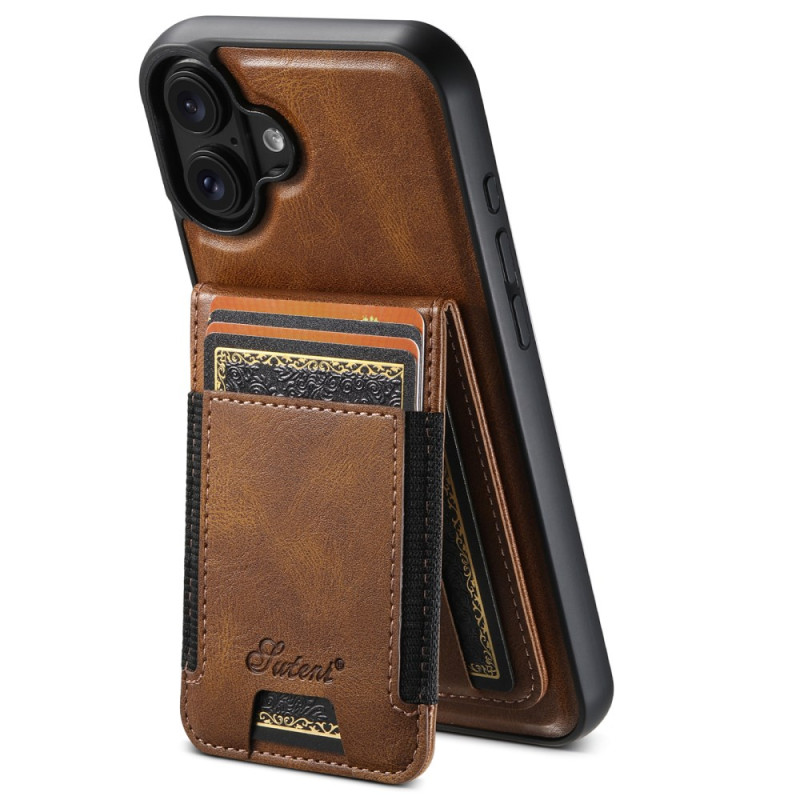 iPhone 16 Plus Cover MagSafe Kartenhalter SUTENI
