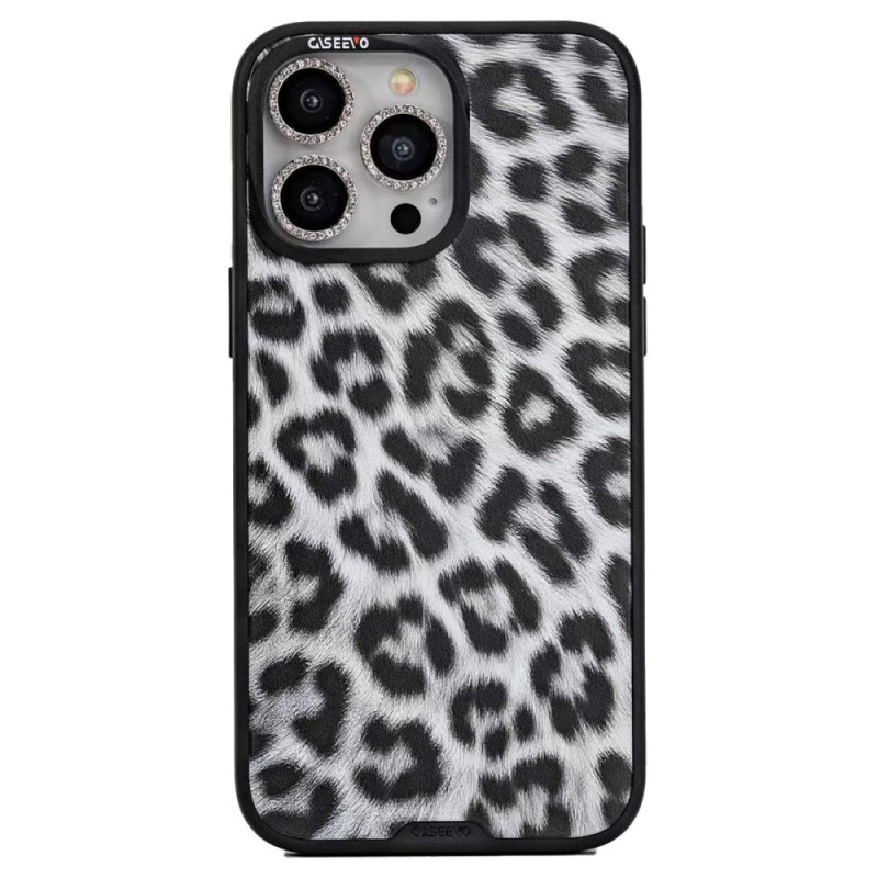 iPhone 16 Pro Max Cover MagSafe Abnehmbare Rückplatte Leopard