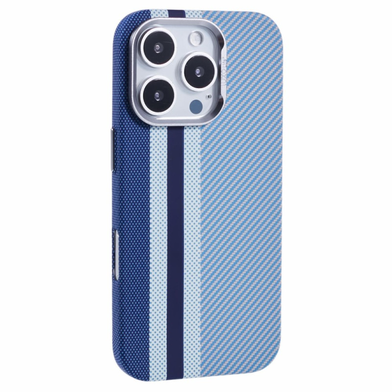 MagSafe iPhone 16 Pro Max Cover mit farbiger Carbonfasertextur