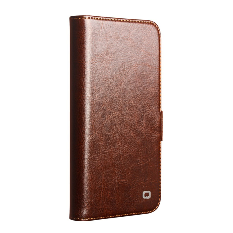 Flip Cover iPhone 16E Leder QIALINO