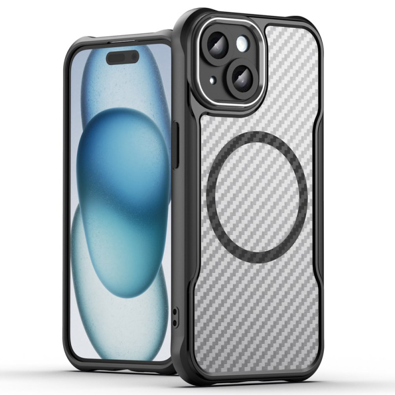 iPhone 15 MagSafe Hybrid Kohlefaser
 Cover
