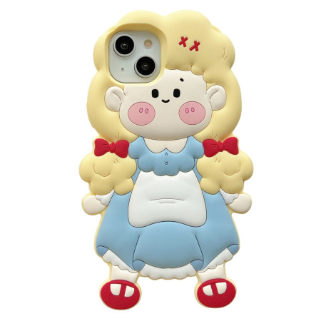iPhone 15 Hülle Mädchen Blond