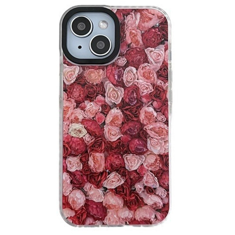 iPhone 15 Cover Romantische Rosen