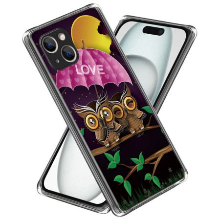 iPhone 15 Cover Eulenpaar