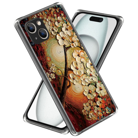iPhone 15 Cover Blumenmuster