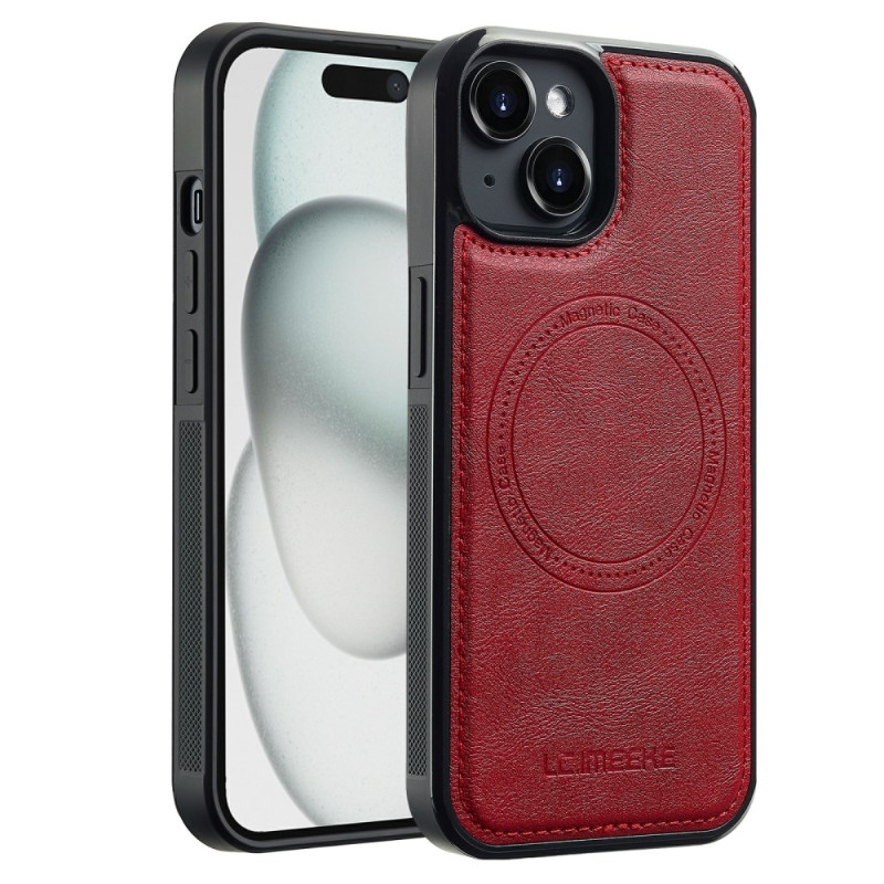 iPhone 15 Plus Cover in Lederoptik LC.IMEEKE
