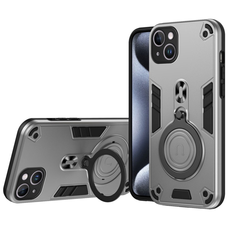 Robustes iPhone 15 Plus Cover mit drehbarer Halterung