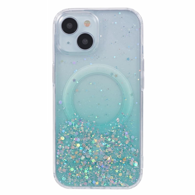 iPhone 15 Plus Cover MagSafe Design Glitter