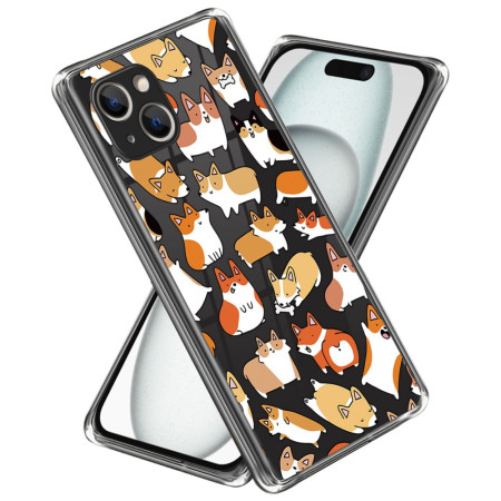 iPhone 15 Plus Cover Hunde