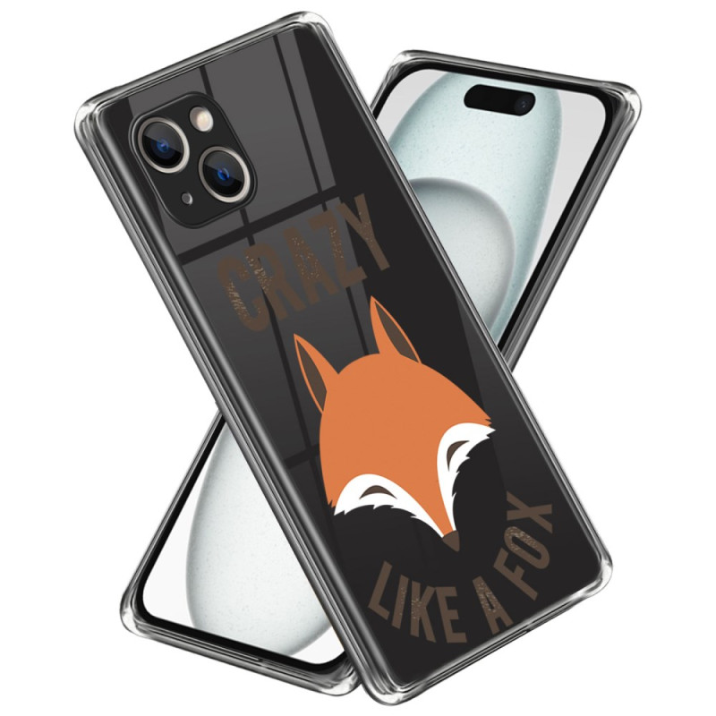 iPhone 15 Plus Cover Fuchsmotiv