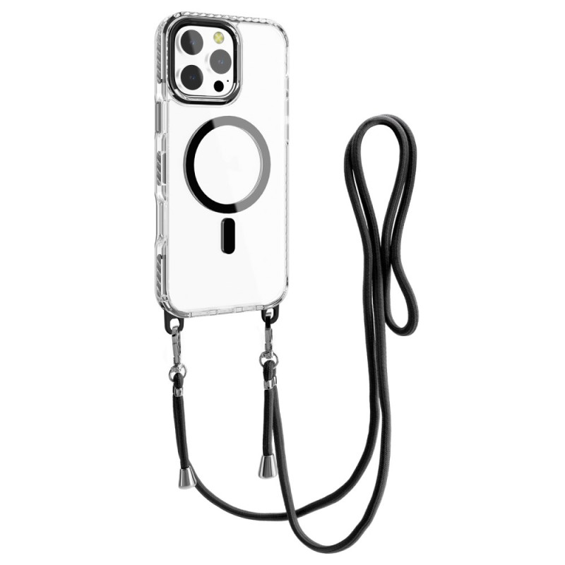 iPhone 15 Pro MagSafe Kordelzughülle Transparent