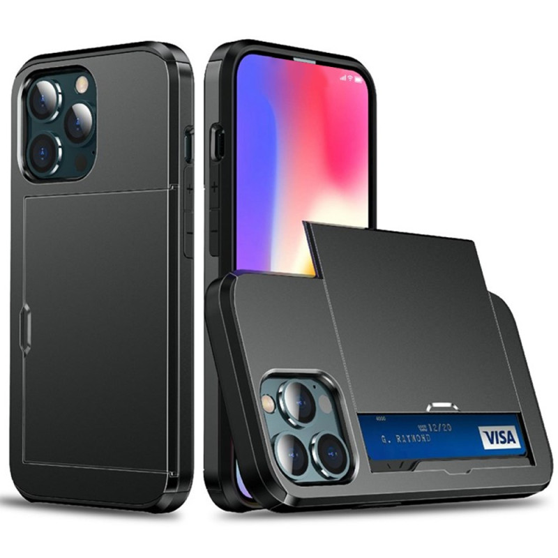iPhone 15 Pro Cover Kartenhalter zum Aufschieben