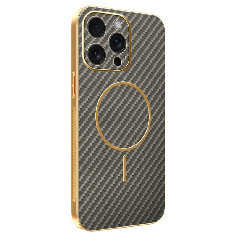 iPhone 15 Pro Max Cover MagSafe Texture Kohlefaser
