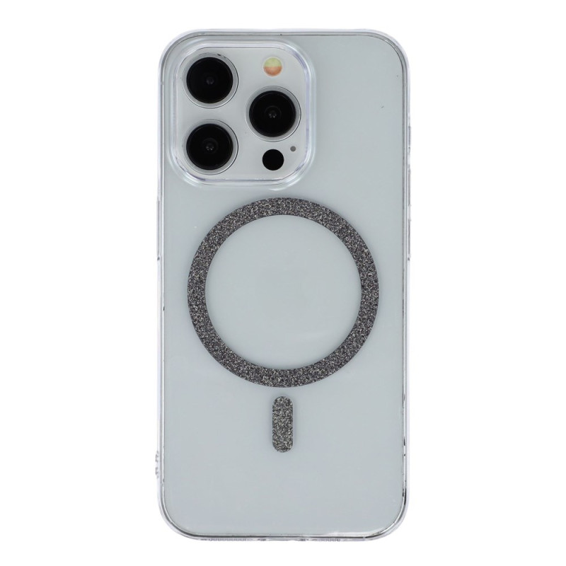 iPhone 15 Pro Max Cover MagSafe Ring Glitter