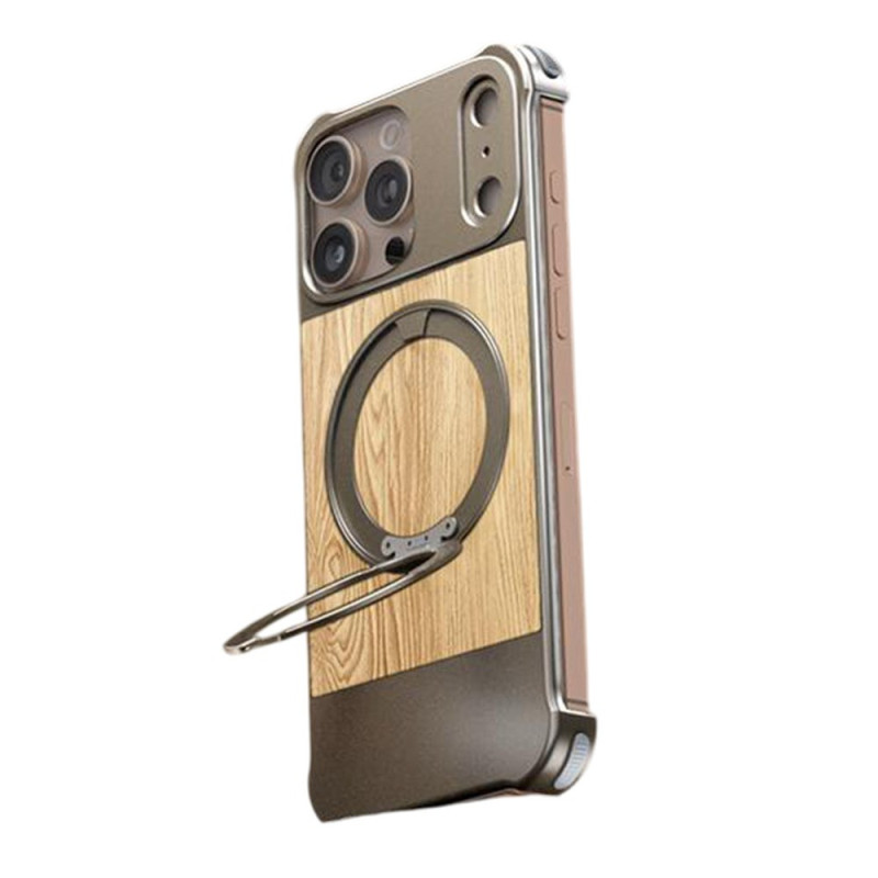 iPhone 15 Pro Max Cover MagSafe Premium Holzeffekt