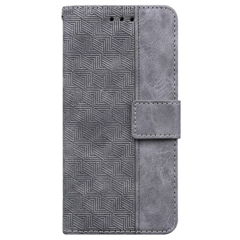 Xiaomi 15T Hülle Gewebtes Muster
