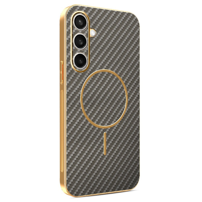 Samsung Galaxy S25 FE Hülle MagSafe Design Kohlefaser
