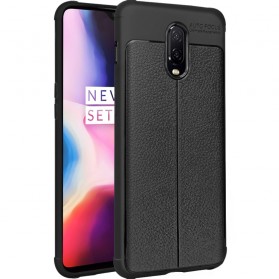 Hülle OnePlus 6T IMAK Kunstleder Nähte