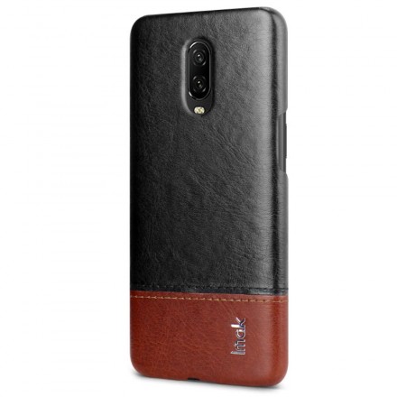 OnePlus 6T IMAK Ruiyi Series Cover Leder-Effekt