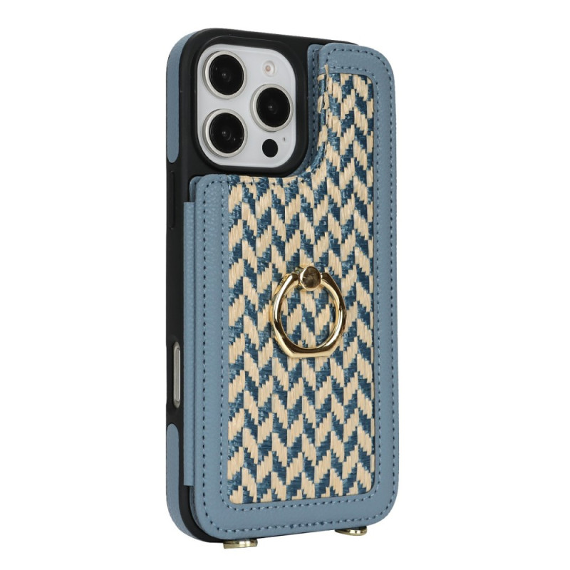 iPhone 15 Pro Max Hülle Integrierter Kartenhalter und Schultergurt