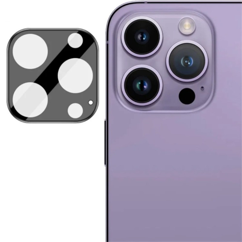 Schutzlinse aus gehärtetem Glas für das iPhone 15 Pro / iPhone 15 Pro Max (schwarze Version)