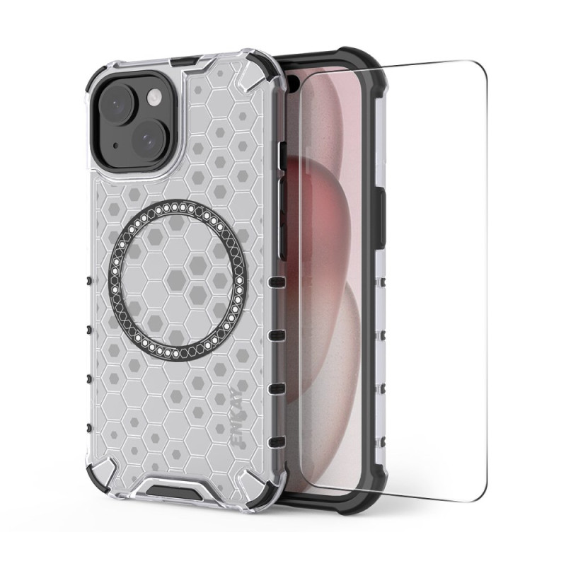 iPhone 14 Wabencover mit Schutzhülle ÉcrN