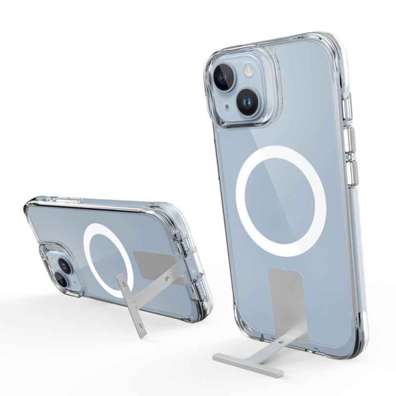 MagSafe Transparente iPhone 14 Hülle mit Halterung