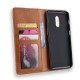 Flip Cover OnePlus 6T Vintage Stylished Leather Effect